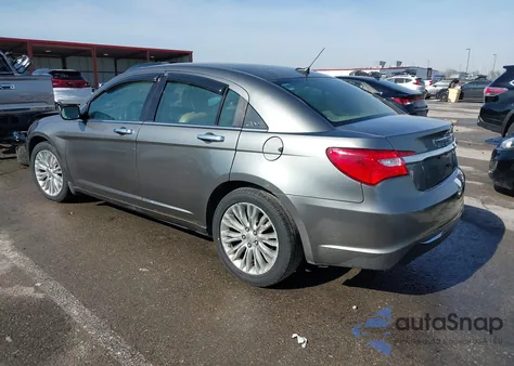 2012 Chrysler 200 Limited z USA, uszkodzony, nr VIN 1C3CCBCB2CN277595